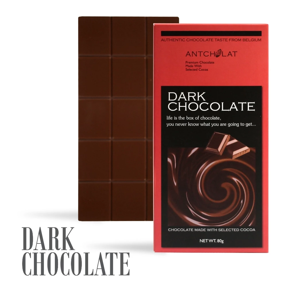 アンチョラット プレミアムダークチョコレートバー とろける口どけ、上品な苦み