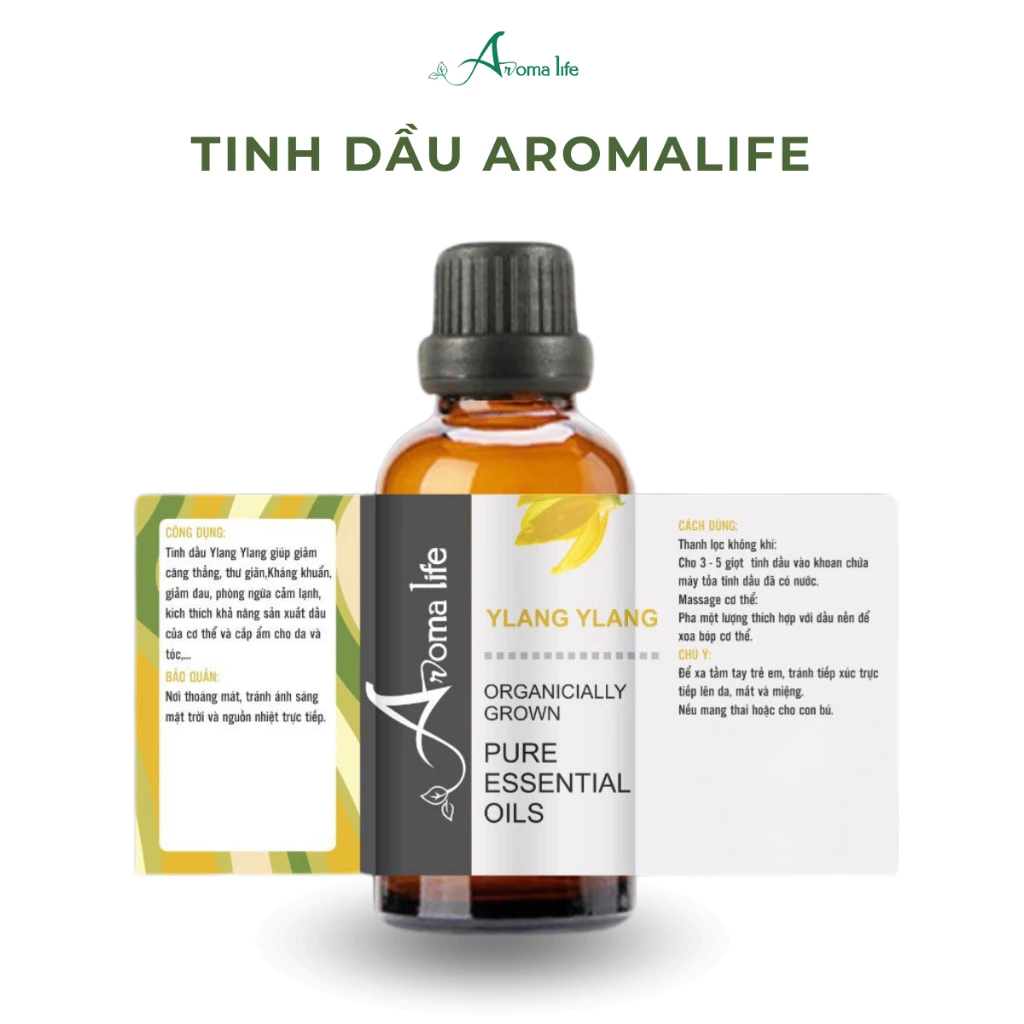 AROMA LIFE 天然イランイラン エッセンシャルオイル 100ml (Ylang Ylang Oil) 公式 部屋用アロマ