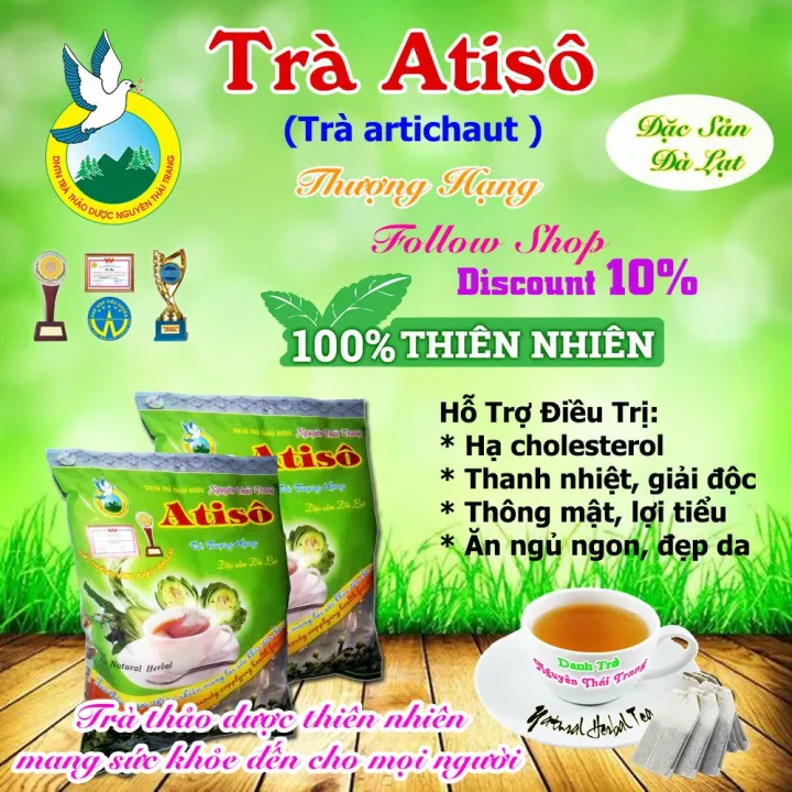 アーティチョークティー 100枚 ティーバッグ Tra Thao Duoc Nguyen Thai Trang