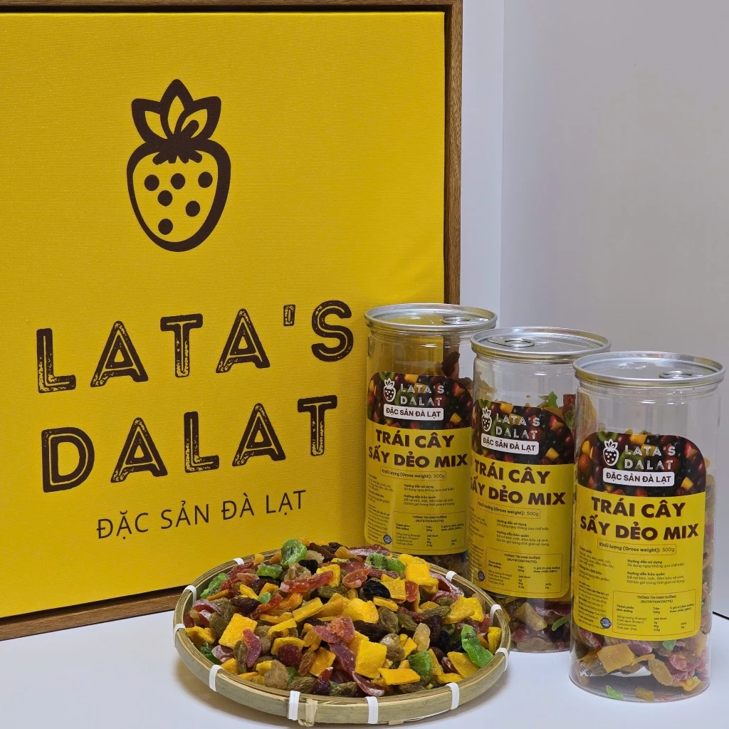 ベトナム産 しっとりミックスドライフルーツ 500g | 豊富な種類が楽しめるヘルシーおやつ