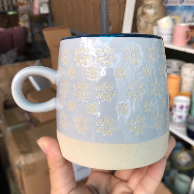 アトリエモダン ヴィンテージセレクション マグカップ レトロ花柄 400ml アトリエモダン