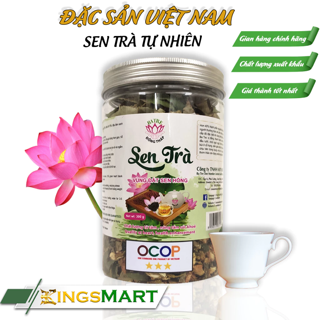 ドンタップ特産 バチェブランド プレミアム天然蓮茶 500g