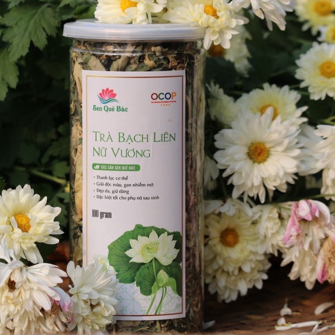 ホワイトロータスティー 50g/100g Sen Que Bac
