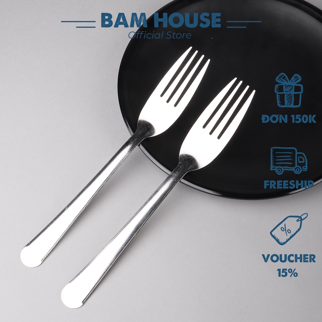 ステンレスフォーク NA01 高品質 光沢あり Bam House