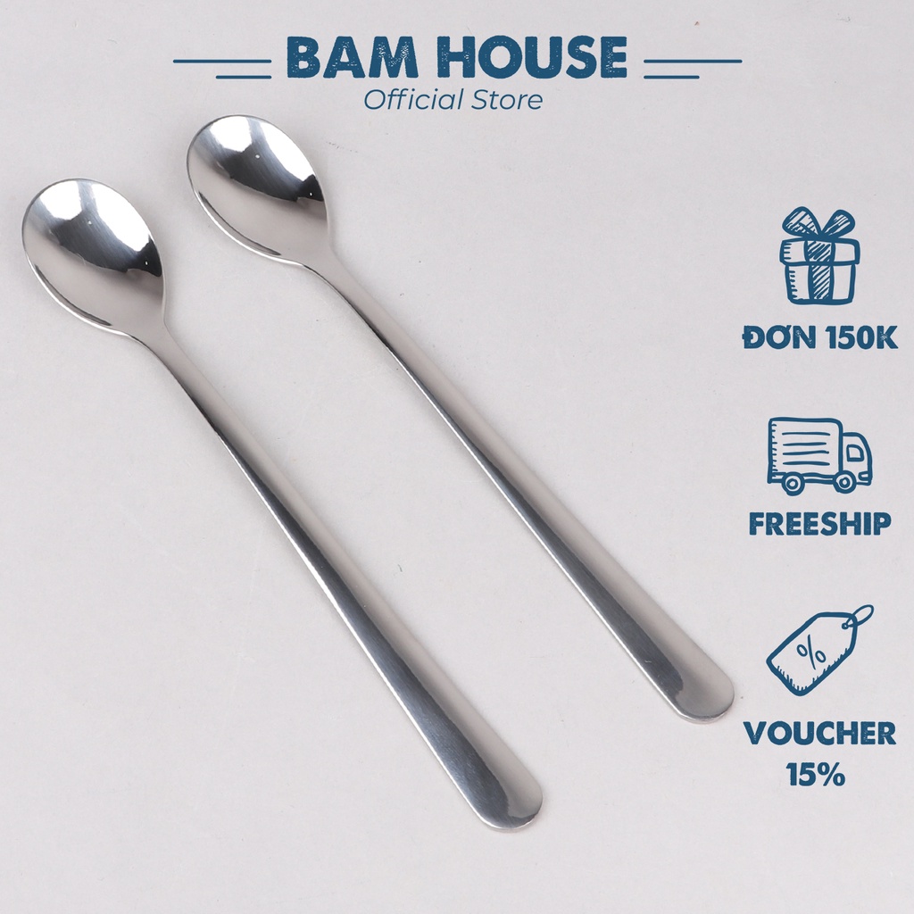 ステンレスコーヒースプーン MRH03 厚口 光沢 高級感 Bam House