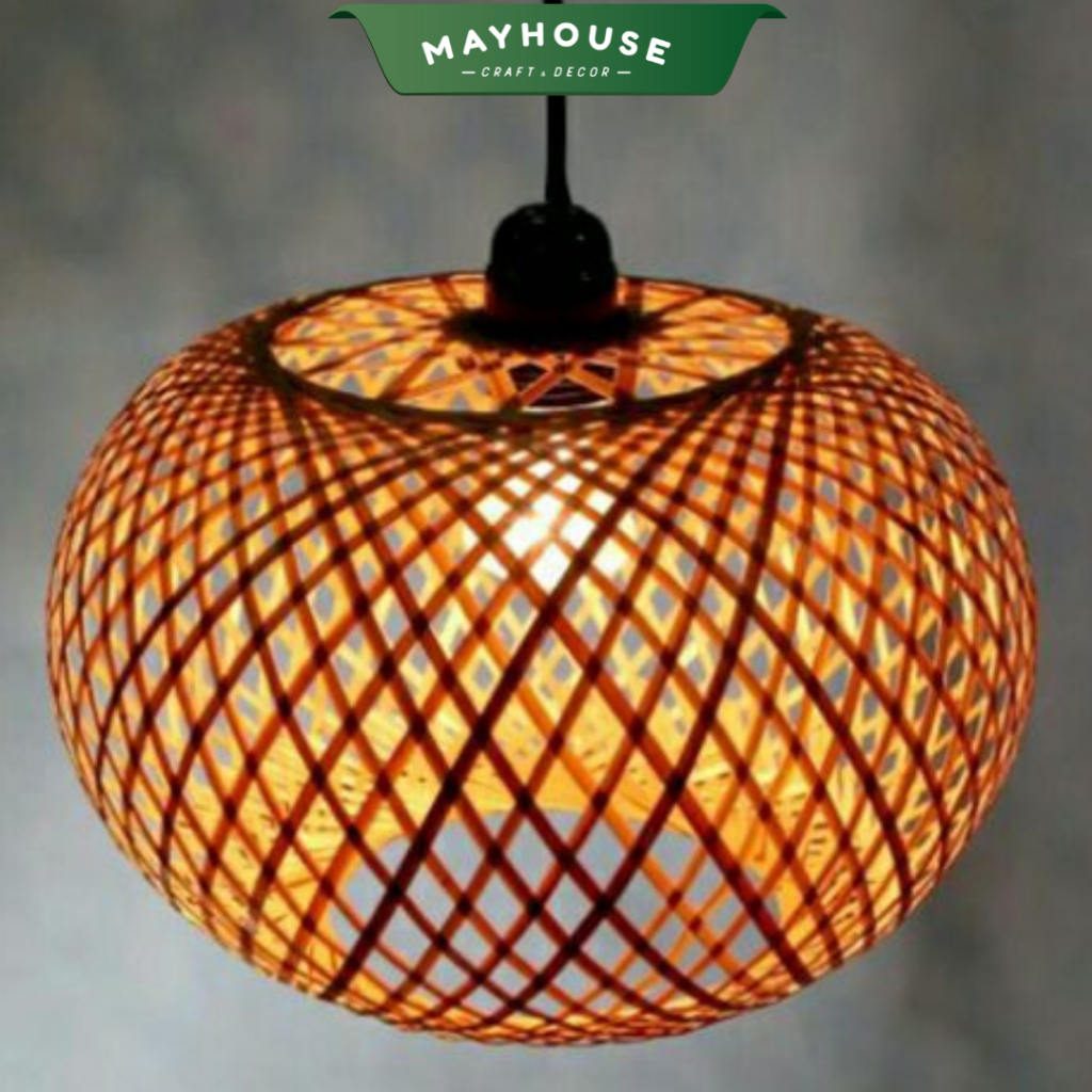 竹&籐製のペンダントライト 天井 MAYHOUSE CRAFT&DECOR