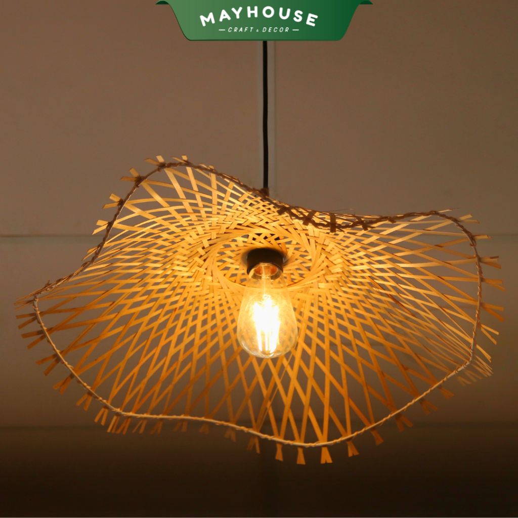 竹&籐製のペンダントライト 天井 MAYHOUSE CRAFT&DECOR
