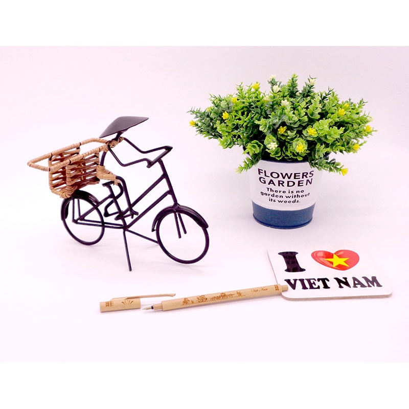 ベトナム雑貨 置物(スタンド) 自転車