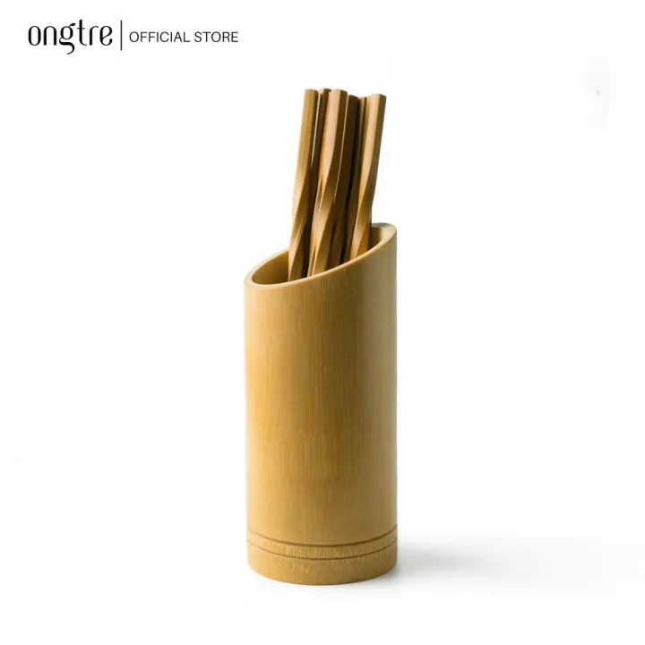 竹製の箸立て キッチンに便利 ONGTRE