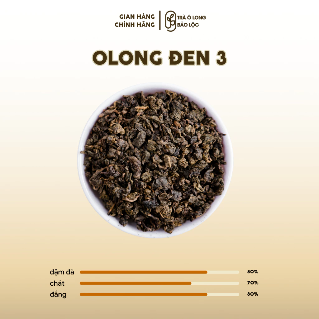 プロ仕様！バオロク産「黒烏龍茶 Mã 3」500g – 濃厚業務用ドリンクベース茶葉