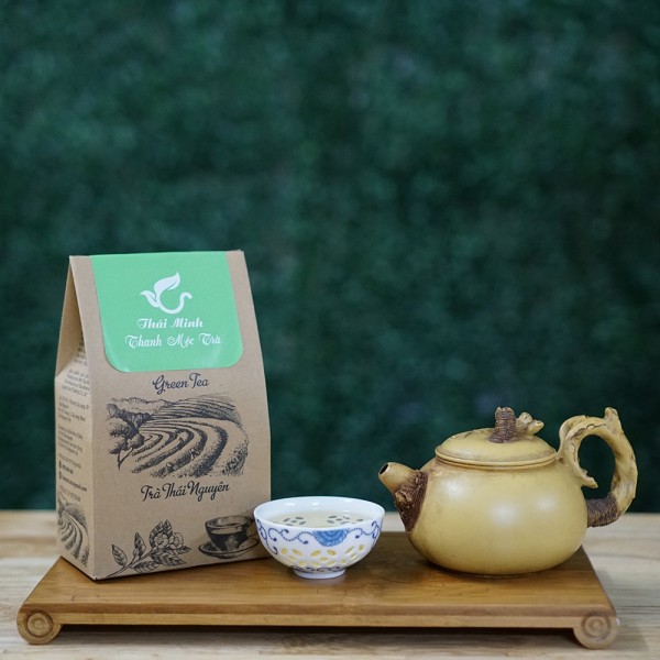 緑茶 100%タイグエン茶 100g 茶葉 Thai Minh