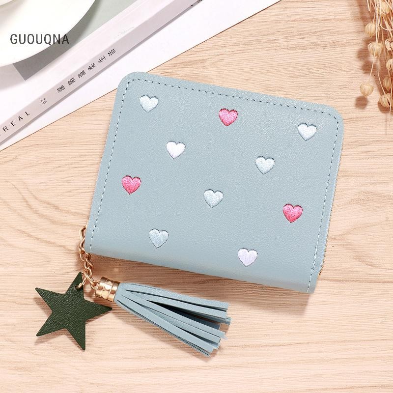 BASL エアリー ミニウォレット かわいい コンパクト財布 7x10cm Guouqna