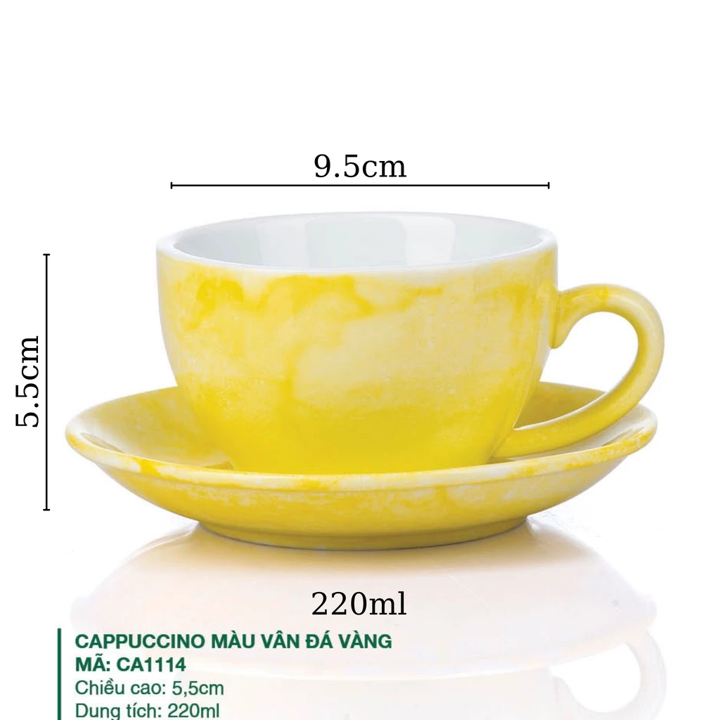 バッチャン焼き 高級大理石調釉薬 カプチーノカップ 220ml 職人手作りの逸品