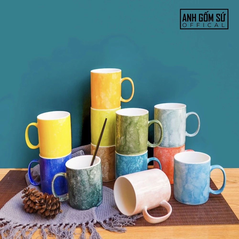 バッチャン焼き正規店 ストーングレーズ マグカップ 330ml コムグリーン – コーヒー・紅茶・お水に