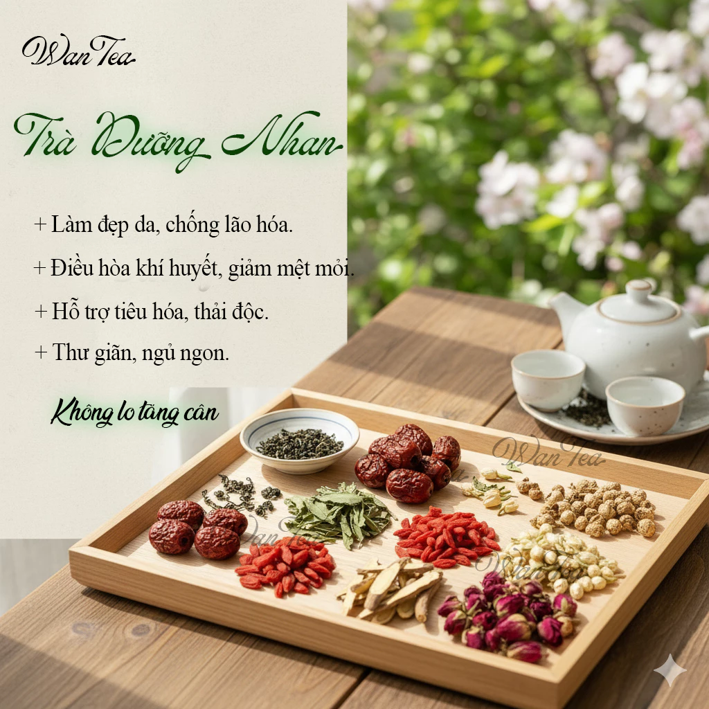 美容養生ハーブティー:なつめ、クコの実、ジャスミン、ステビア配合、20包入り、アンチエイジング・美肌効果