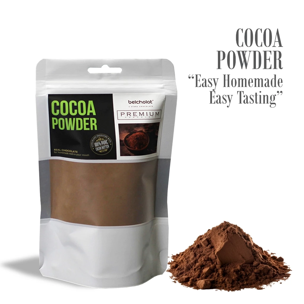 Belcholat 100%純粋無糖カカオパウダー 135g 業務用 (ホテル・製菓・カフェ用)