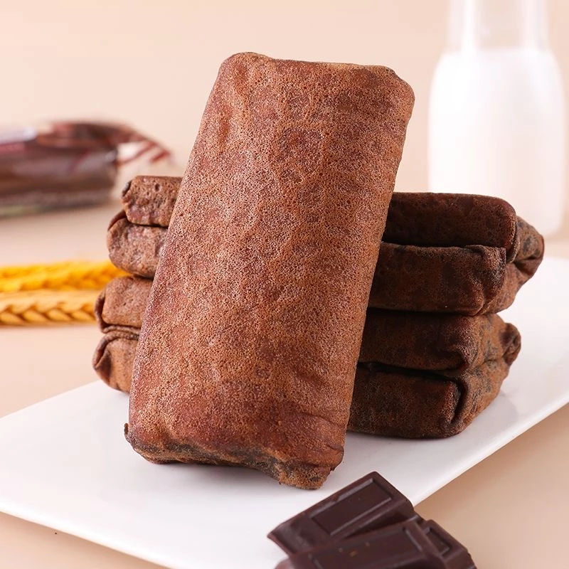 Bibizan ふわふわ卵殻風チョコ焼きサンド - 個包装 箱入りレイジーブレッド