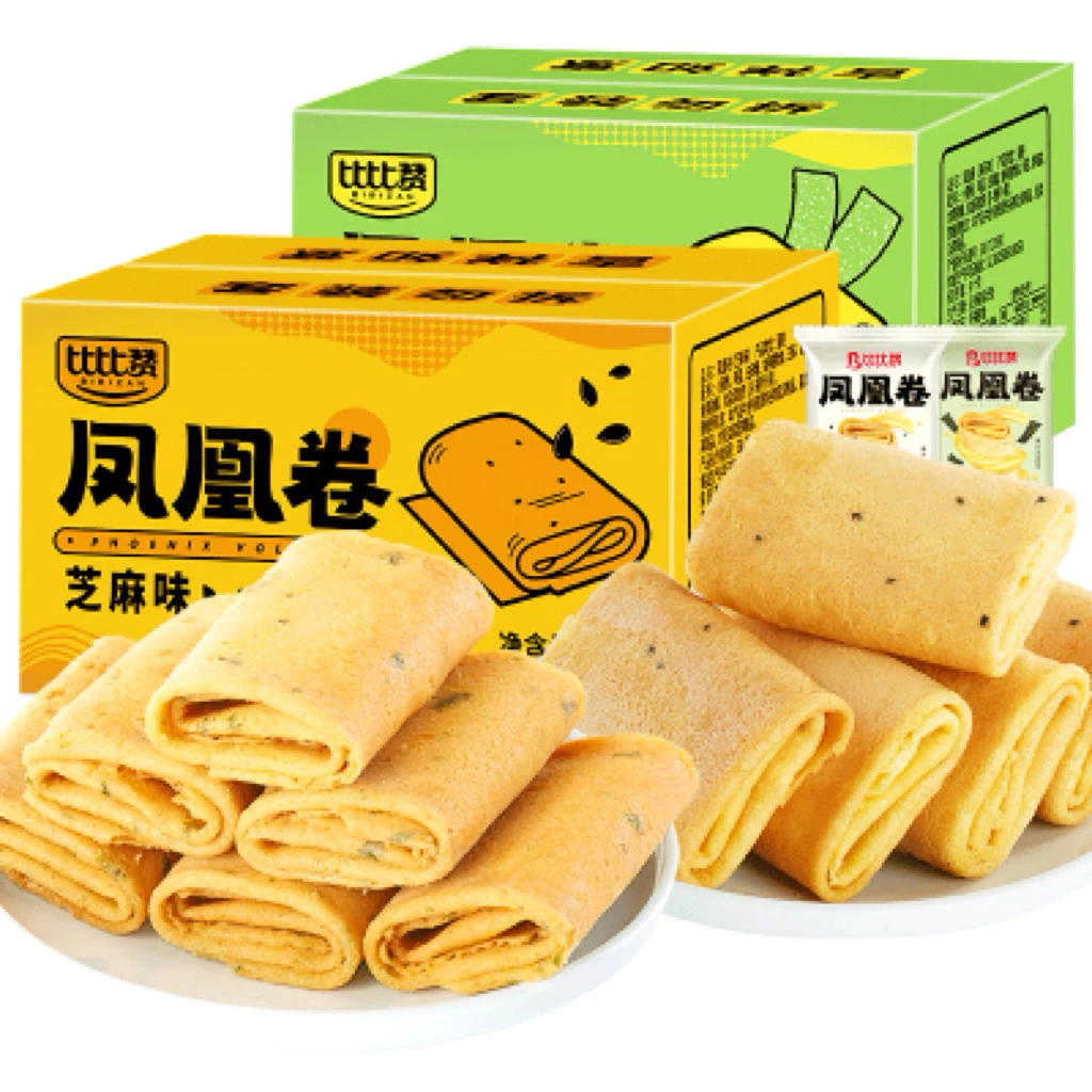 ビビザン フェニックス揚げ春巻き風ロールクッキー 235g (15個入)