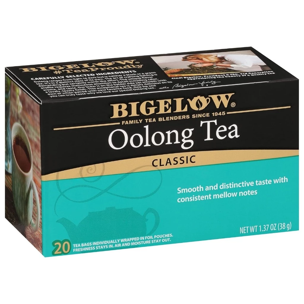 Bigelow アメリカ産 烏龍茶ティーバッグ - 繊細な香りと深い味わい