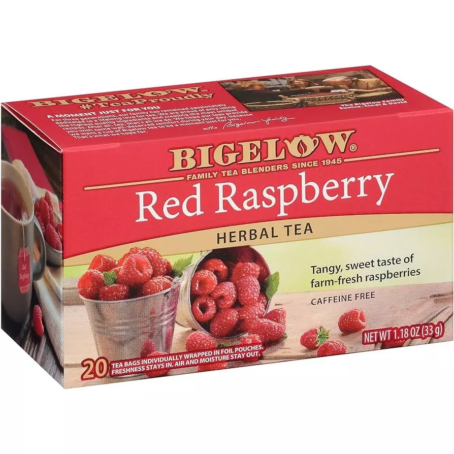 ビゲロー レッドラズベリー ハーブティーバッグ（アメリカ産）芳醇な香り 18-20袋入り