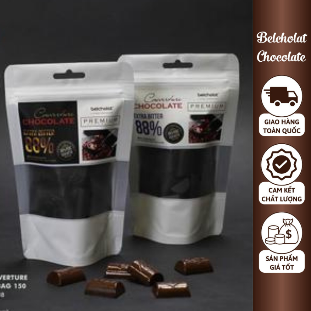 エクストラビター クーベルチュールチョコレート 88%カカオ 150g/270g Belcholat
