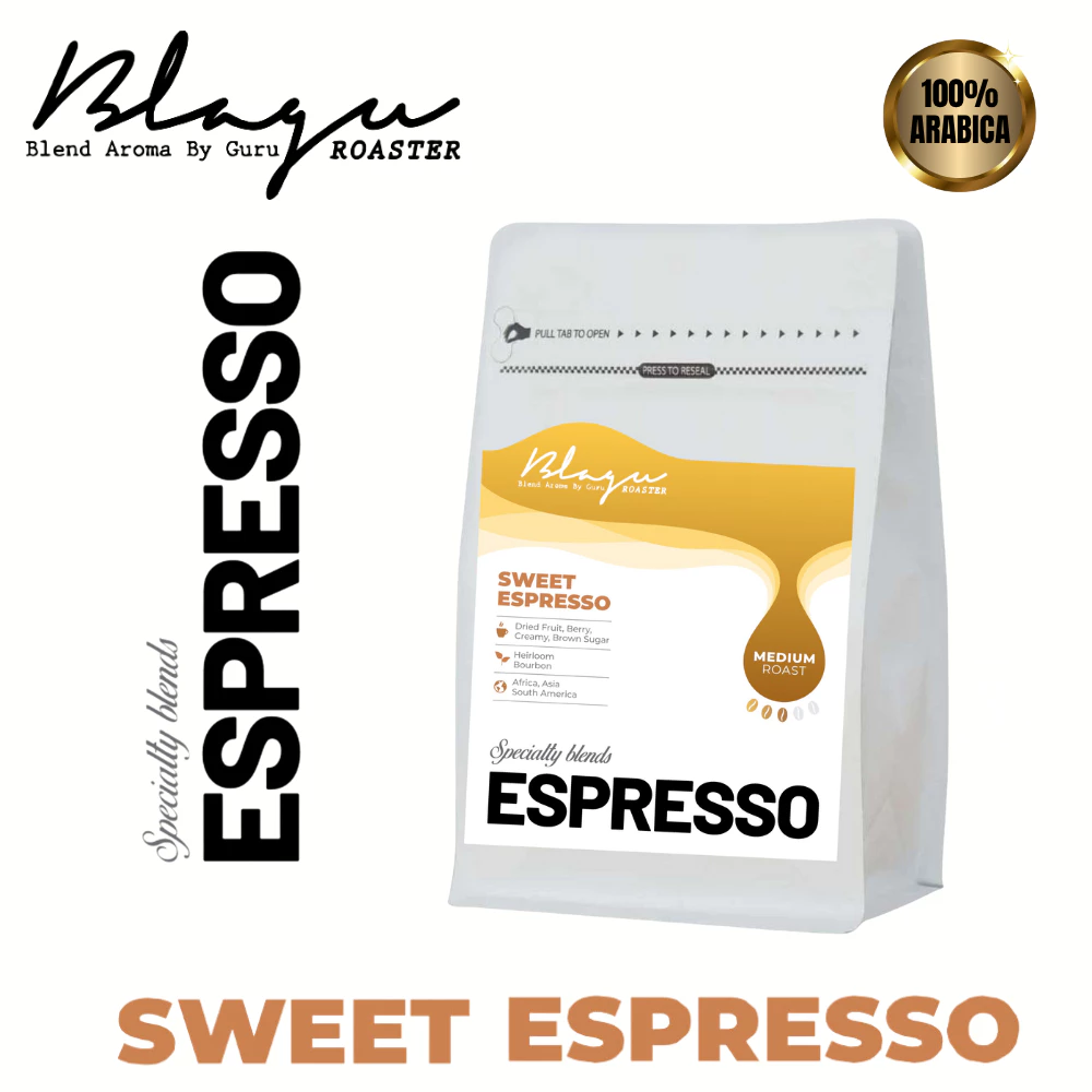Blagu（ブラグ）エスプレッソブレンド スペシャルティコーヒー粉 Sweet Espresso モカポット用 | 中煎り | 250g