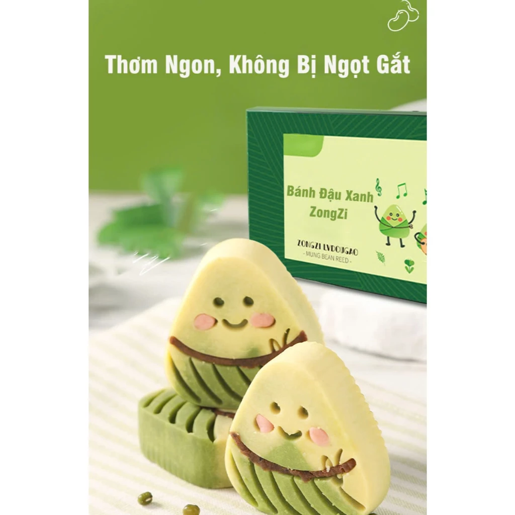 BlueFood 抹茶緑豆ヘルシーケーキ (300g) – 低カロリー、しっとり、罪悪感ゼロのダイエットスイーツ