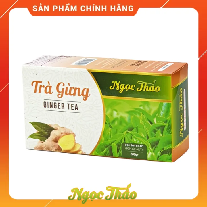 ジンジャーティー 200g ティーバッグ Ngoc Thao