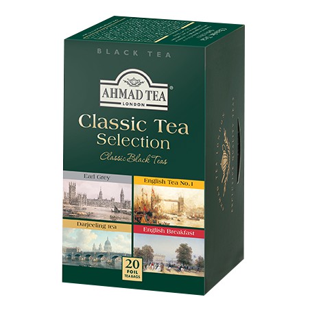 紅茶 Classic Tea Collection ティーバッグ 20袋(40g) Ahmad Natural Benefit