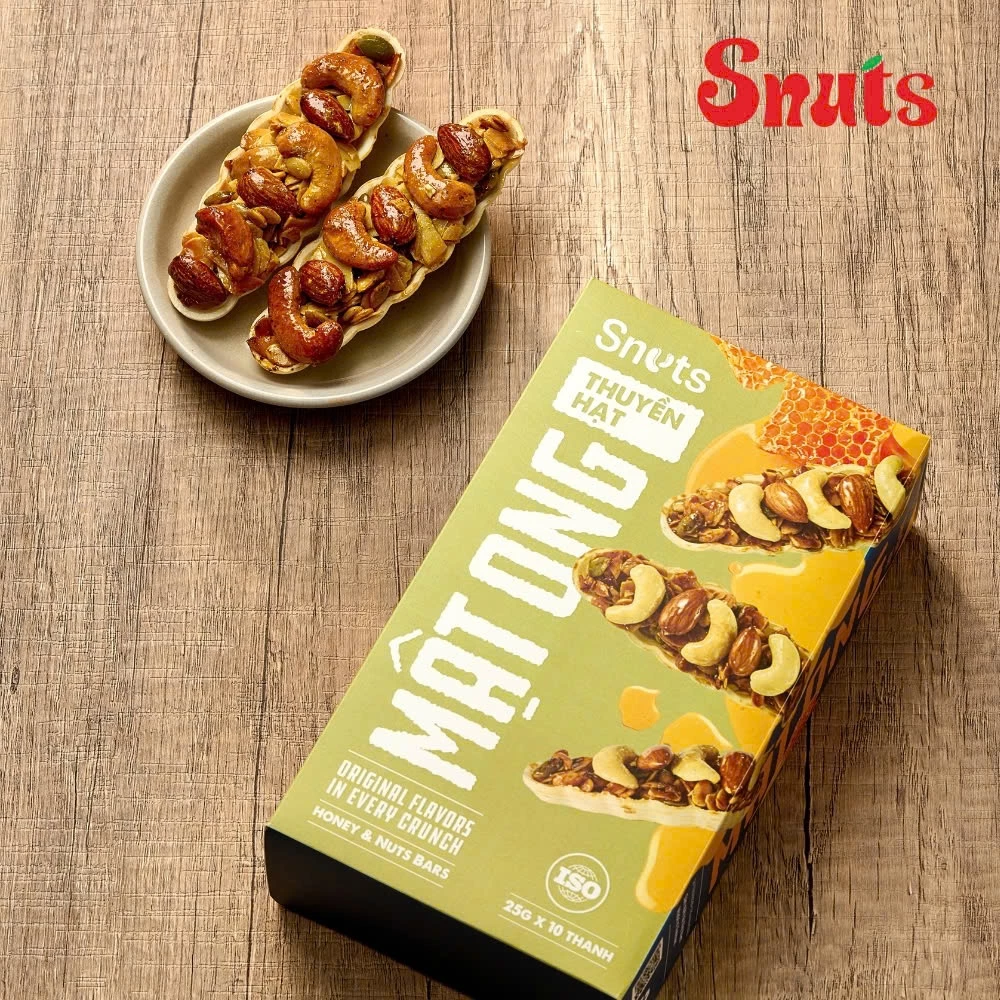 [1個買うと1個無料] SNUTS 栄養満点ハニーナッツボートクッキー 250g 健康おやつ・ダイエット・ジム向け
