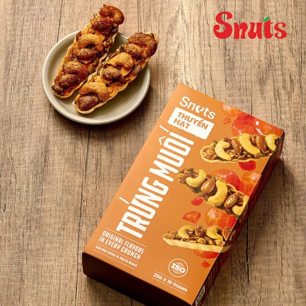 Snuts 塩卵風味ボートナッツケーキ 250g [1個買うと1個無料] ヘルシーおやつ ダイエット・ジムに最適