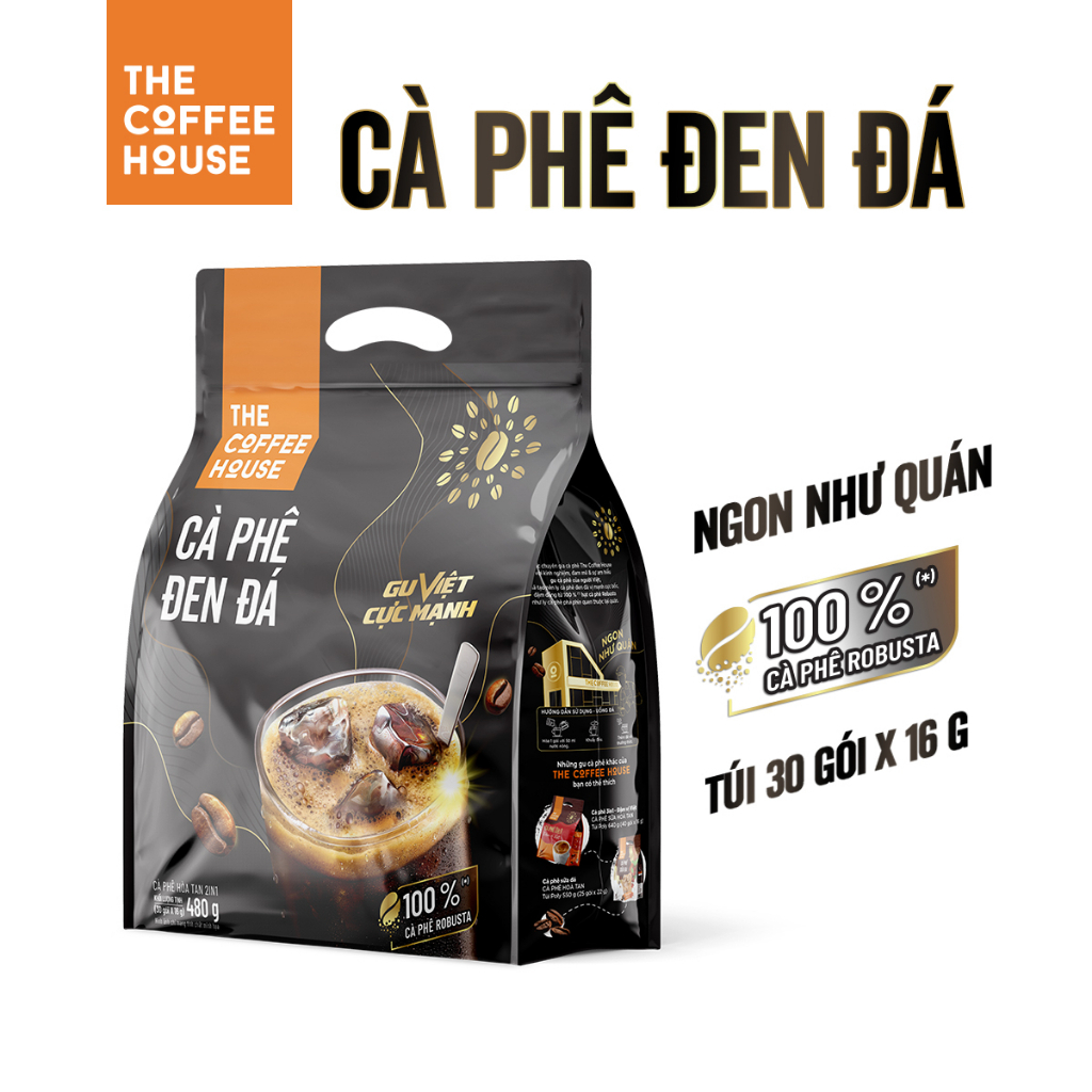インスタントコーヒー アイスブラック バッグ 16g×30袋 3個買うと1個無料 The Coffee House