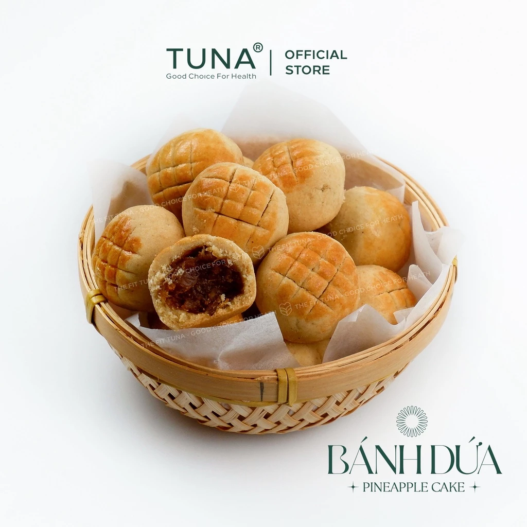 By Tuna 低糖質 全粒粉 パイナップルケーキ 500g - しっとり柔らか、崩れにくい