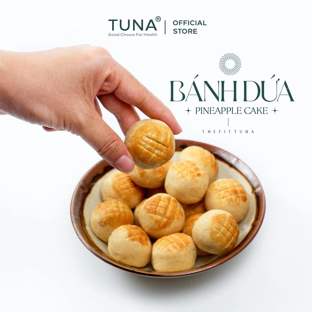 By Tuna 全粒粉 パイナップルケーキ (低糖質・しっとり崩れにくい) 250g