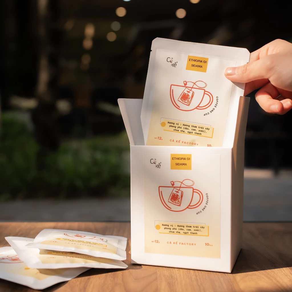 カケ ドリップバッグコーヒー – エチオピアG1シダマの本格的な味わい