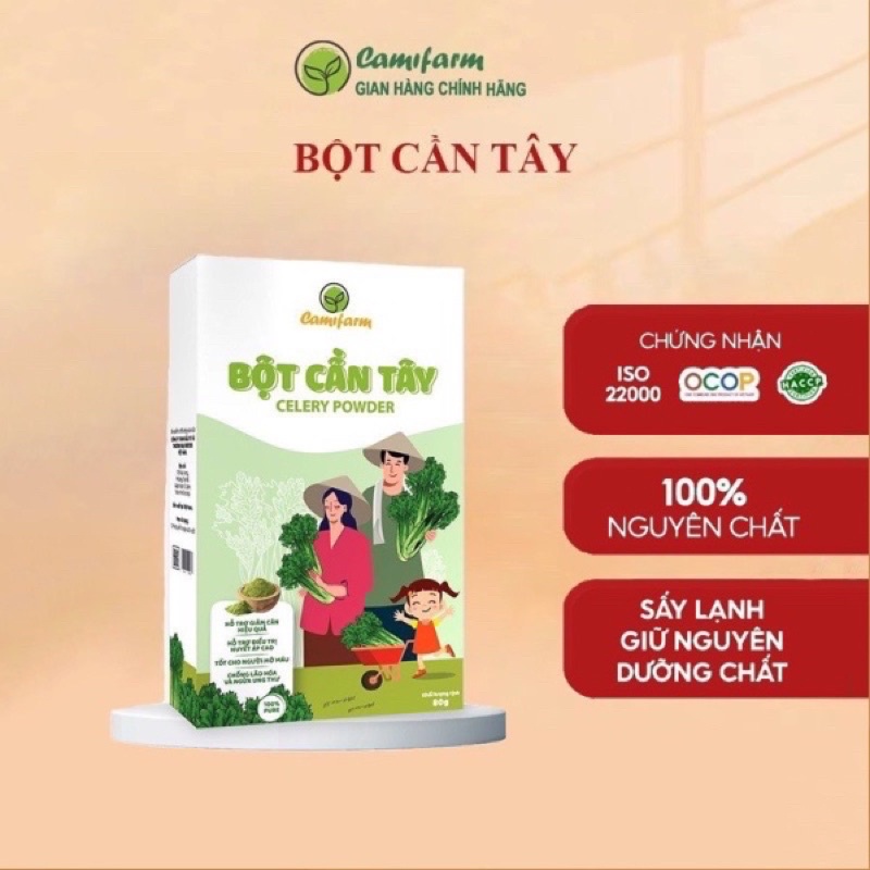Bột Cần Tây Nguyên Chất