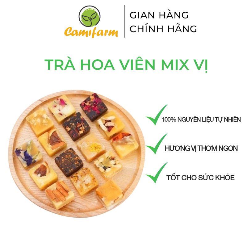 Trà Hoa Cúc Đường Phèn Mix Vị