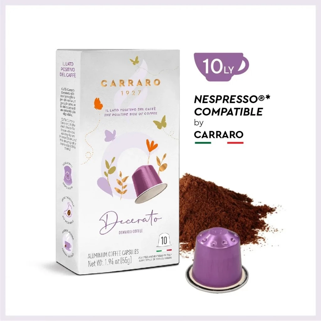 カラーロ デセラート 胃に優しい ネスプレッソ®互換 コーヒーカプセル (アラビカ60% ロブスタ40%) 10カプセル