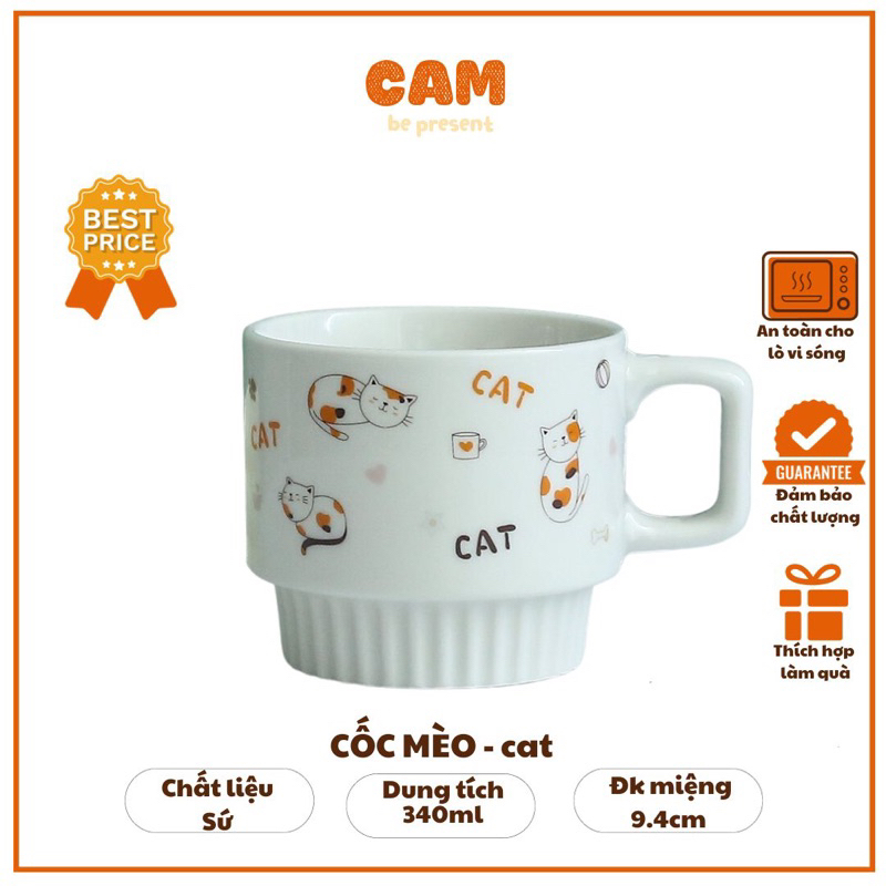 キャットスマイル キャットコレクション マグカップ かわいい猫柄オフィス用 350ml キャットスマイル
