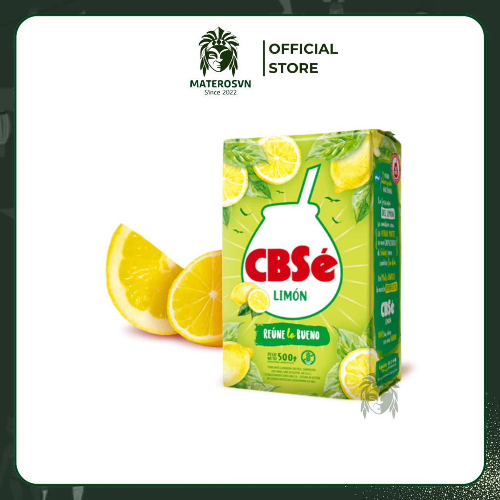 CBSe アルゼンチン産 マテ茶 (レモン風味) 500g - 爽やかな酸味でリフレッシュ