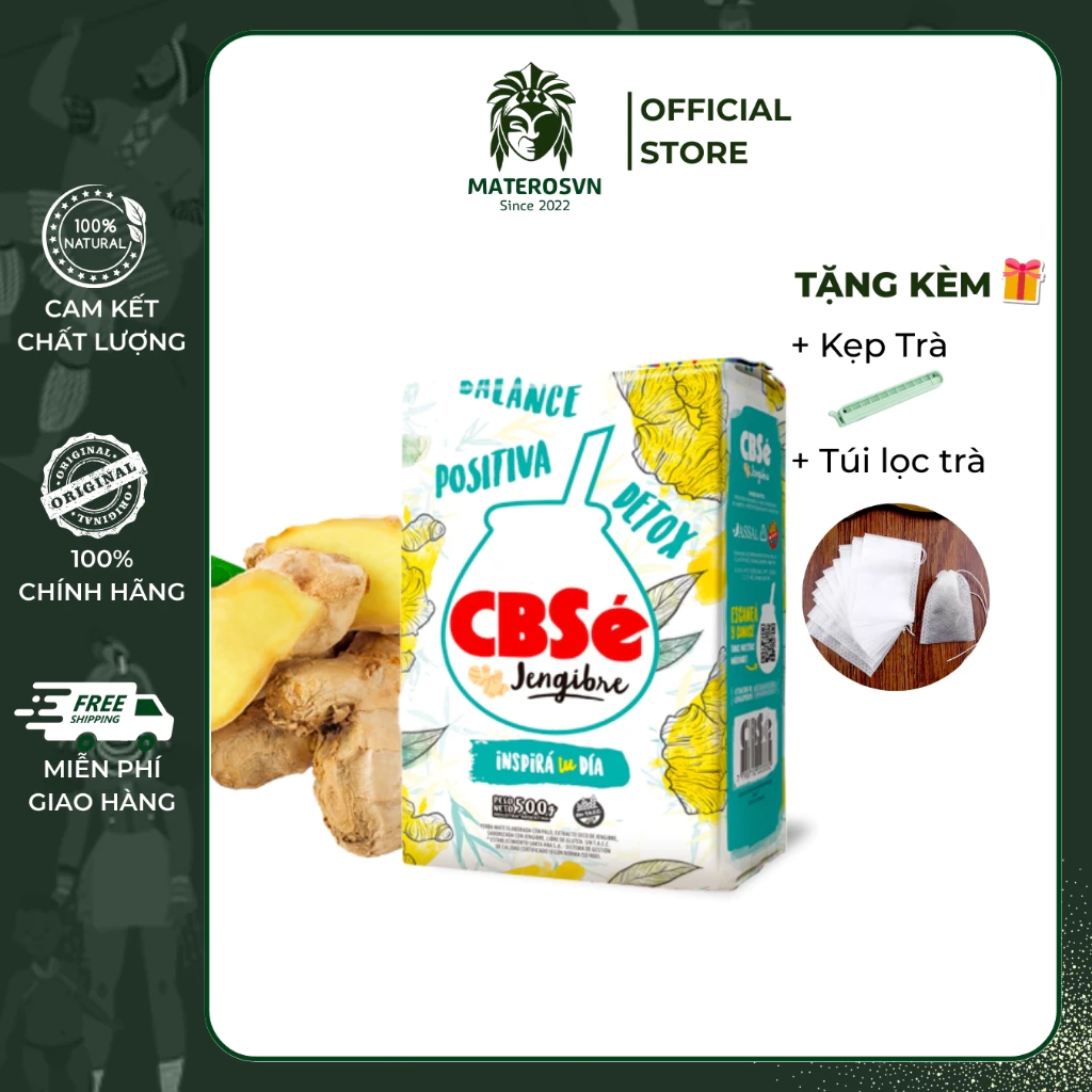 CBSe ジンジャーマテ茶 – ジンジャーホットマテ 500g