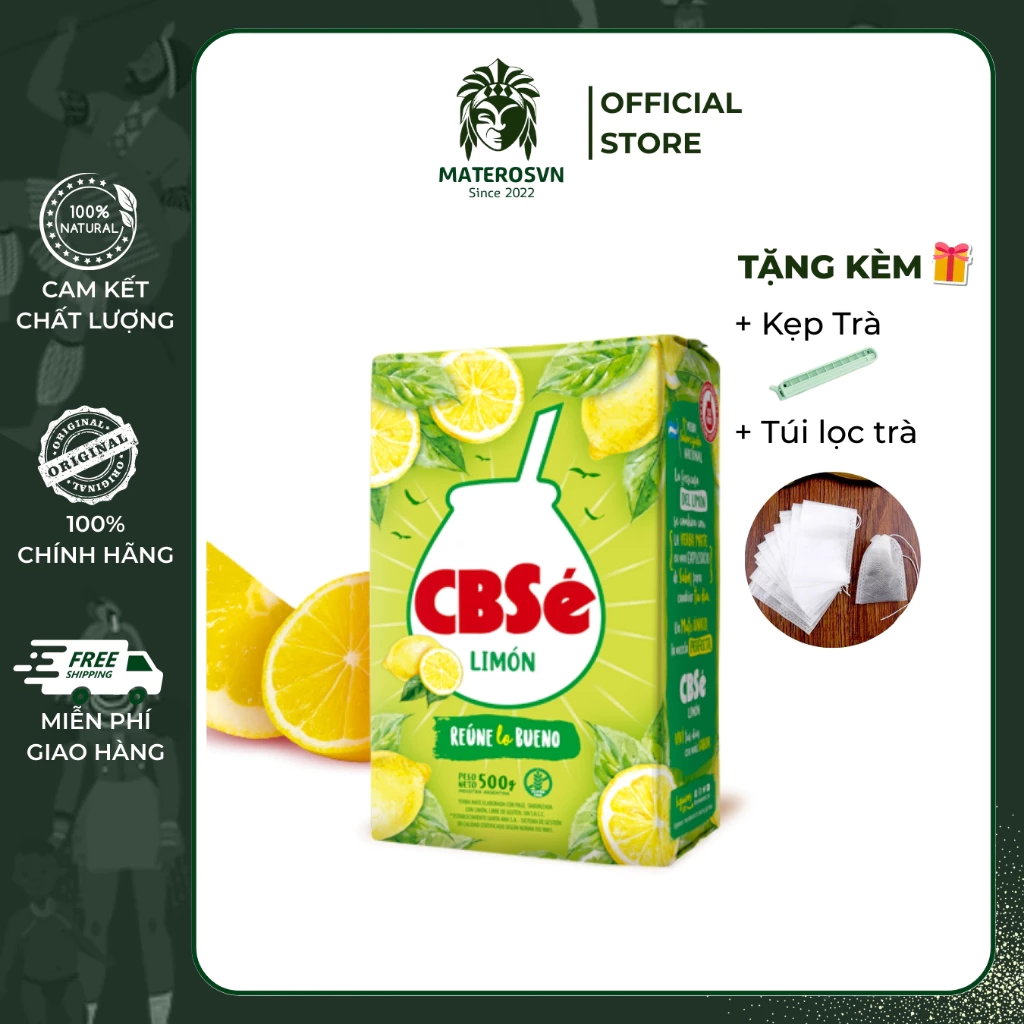 CBSe レモンマテ茶 – 爽やかイエローレモン風味 500g