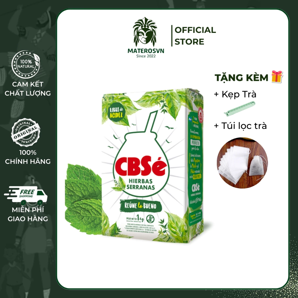 CBSe ミントマテ茶 – 爽快クールミント 500g