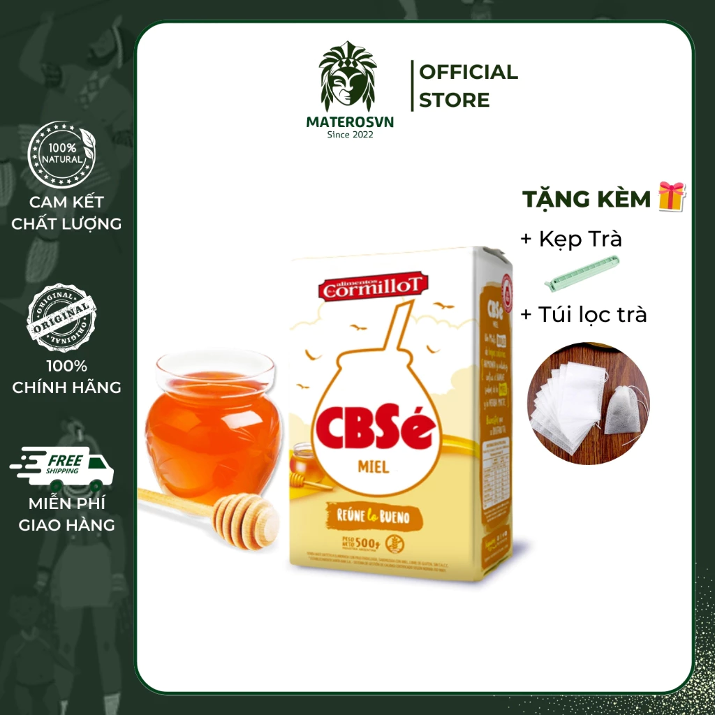 CBSe はちみつマテ茶 500g - 優しい甘さのナチュラルマテティー