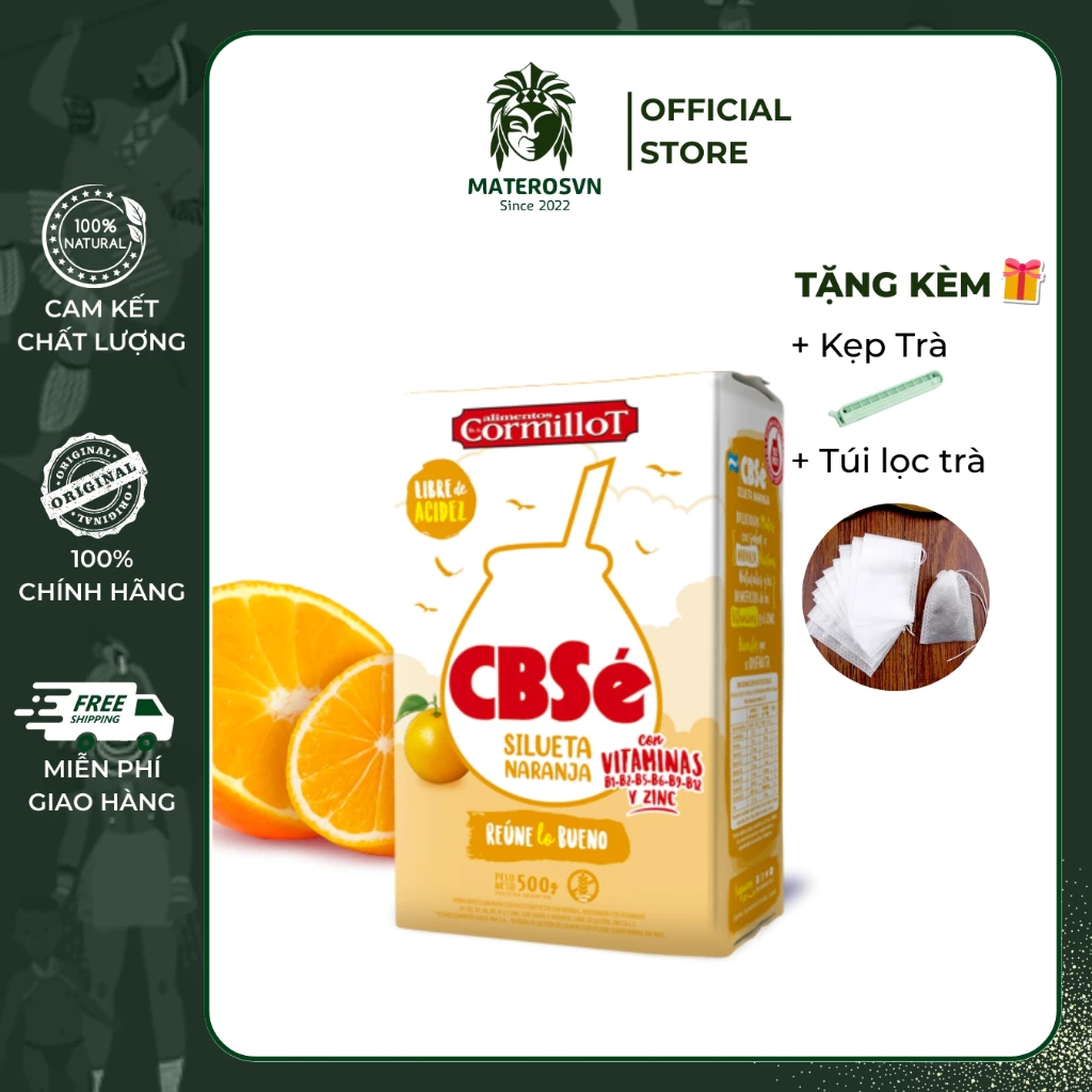 CBSe 南米産タンジェリン風味マテ茶 – 爽やか甘酸っぱいマテ茶 500g