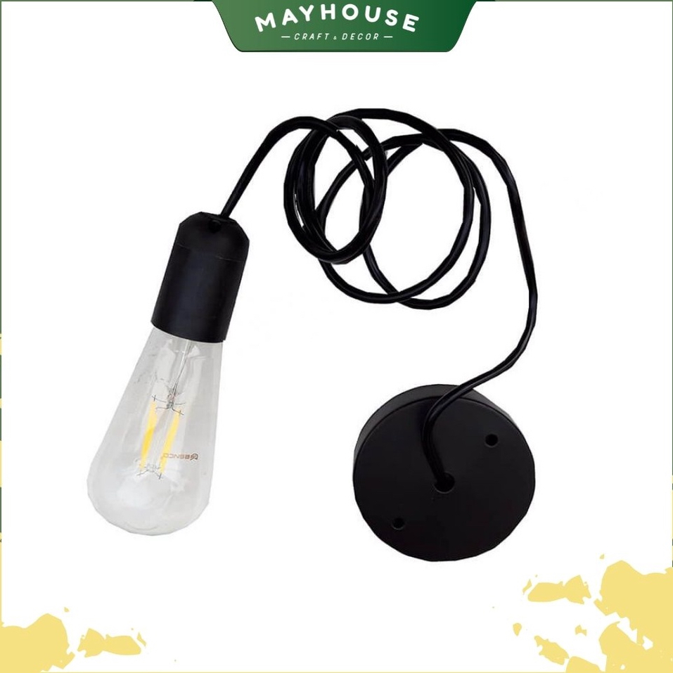 吊り下げシーリングライト 電球 コード付き MAYHOUSE CRAFT&DECOR