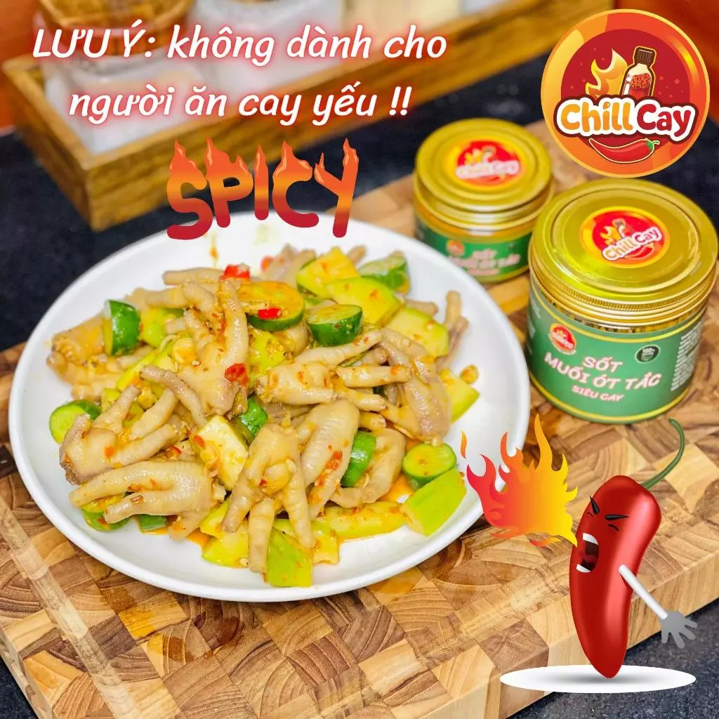 CHILL CAY 超激辛ライムシュリンプソルトソース 150g - 手作り万能ディップ、鶏足・海鮮・フルーツに