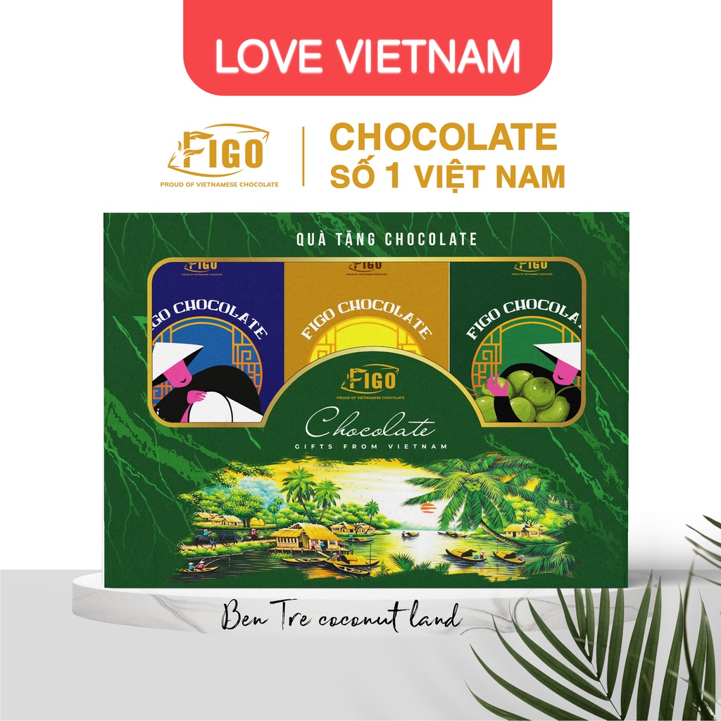 ベントレーのチョコレートギフトセットFIGO、LOVEVIETNAMセット