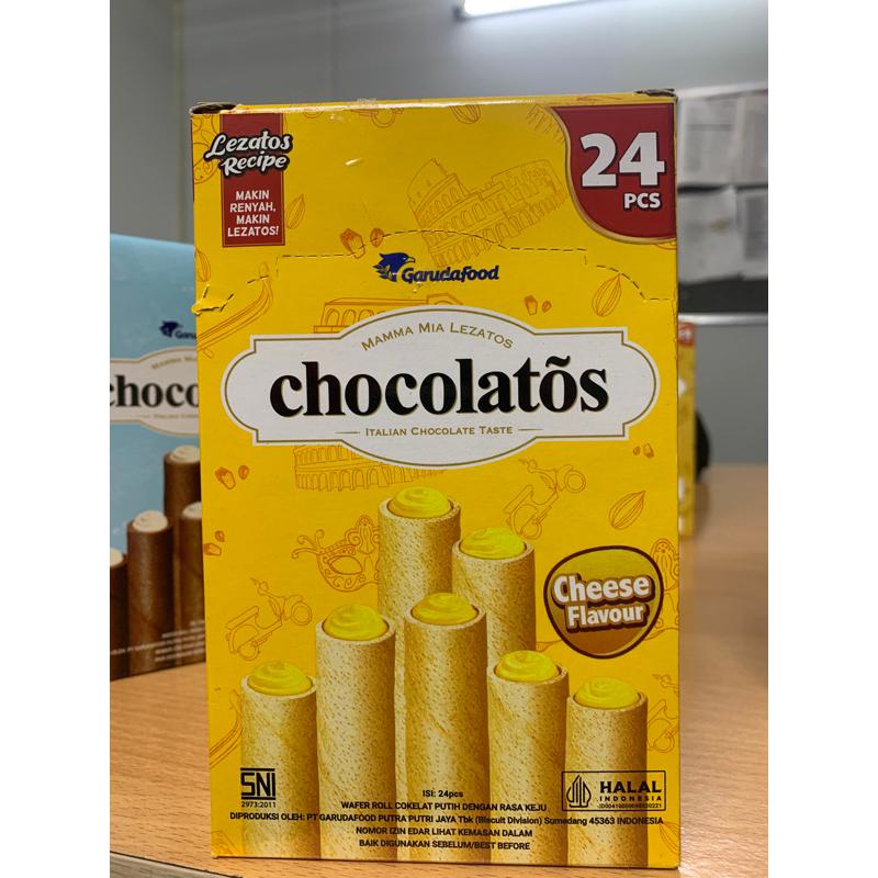 ショコラトス フォームロール (4 フレーバー) - インドネシアから輸入 - ゲリー - チーズ