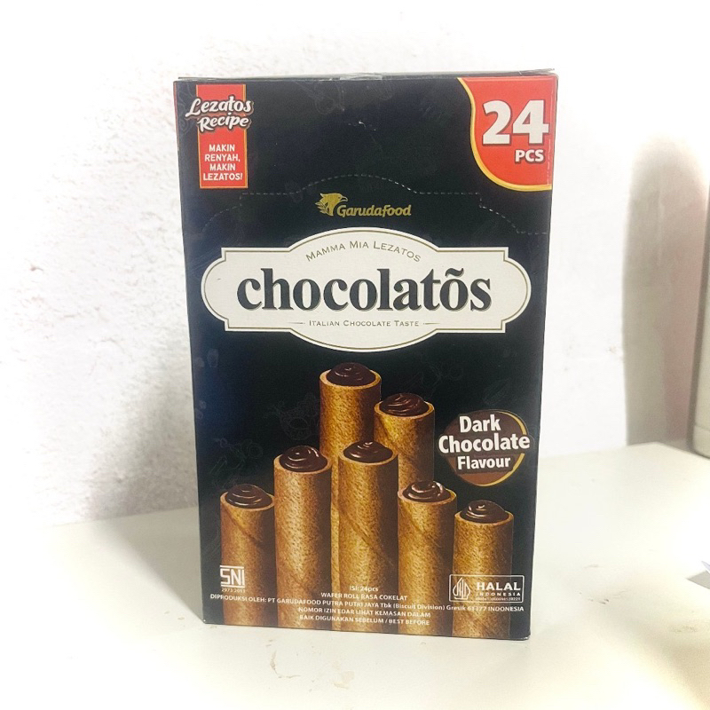 ショコラトス フォームロールケーキ インドネシア直輸入 ダークチョコレート味